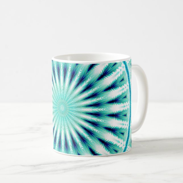 Soundwave Mandala 2 Kaffemugg (Framsida höger)