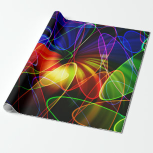 Soundwaves neonFractal Presentpapper