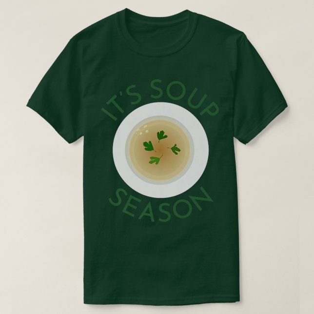 Soup Season Cute Soup Bowl Food Cooking Chef Fall  T Shirt (Design framsida)