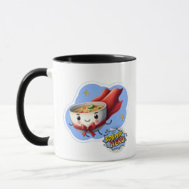 Souper Hero, Superhjälte Soppa Puns | Mugg