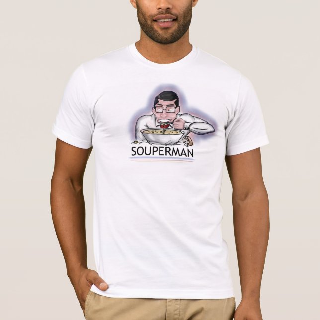 Souperman T-tröja Tee Shirt (Framsida)
