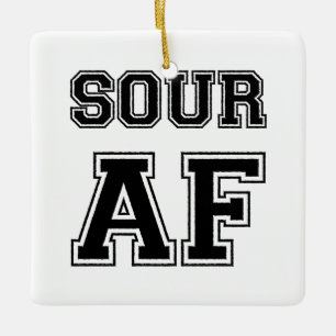 SOUR AF JULGRANSPRYDNAD KERAMIK