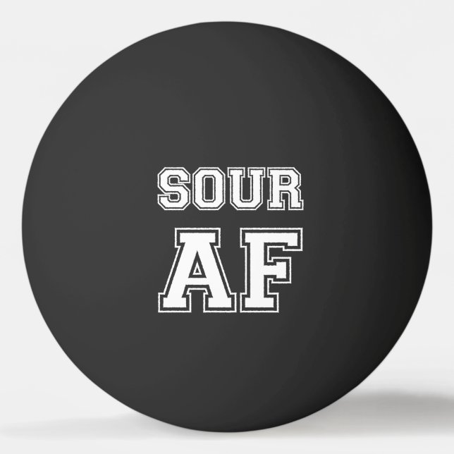 SOUR AF PONG BOLL (Framsidan)
