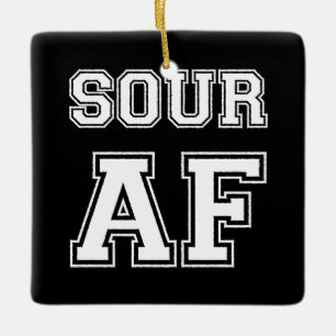 SOUR AF PONG BOLL JULGRANSPRYDNAD KERAMIK