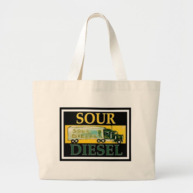 SOUR DIESEL JUMBO TYGKASSE (Framsidan)
