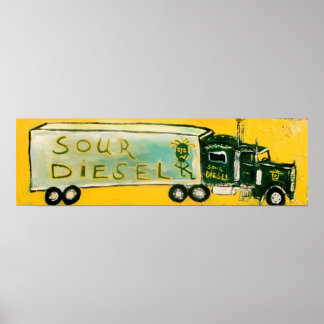 SOUR DIESEL POSTER