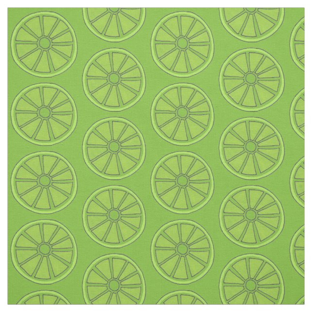 Sour Grönt Limes Citrus Fruit Segce Foodie Tyg (Provkarta)