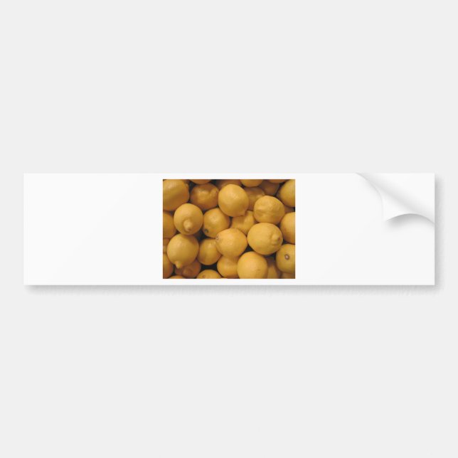Sour Gult Lemons Bildekal (Framsidan)