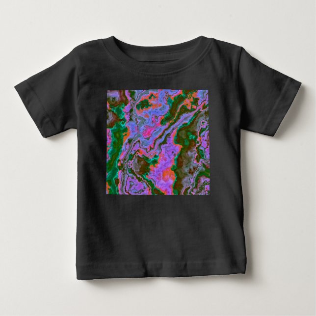 Sour Marble Baby T-Shirt (Framsida)