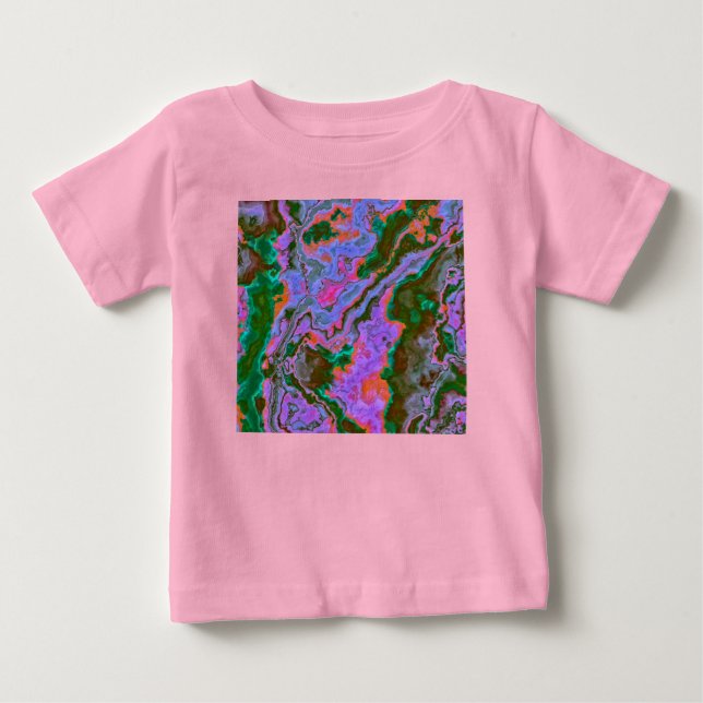 Sour Marble Baby T-Shirt (Framsida)