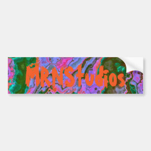 Sour Marble Bumper Sticker Bildekal