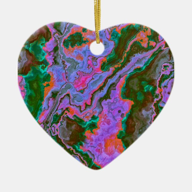 Sour Marble Ceramic Ornament (Framsidan)