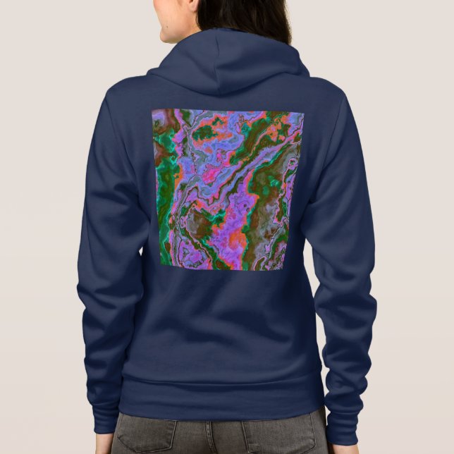 Sour Marble Hoodie T Shirt (Baksida)