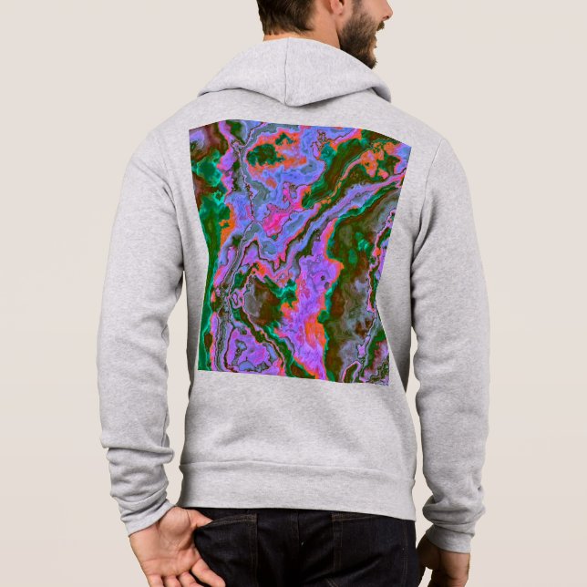 Sour Marble Hoodie T Shirt (Baksida)