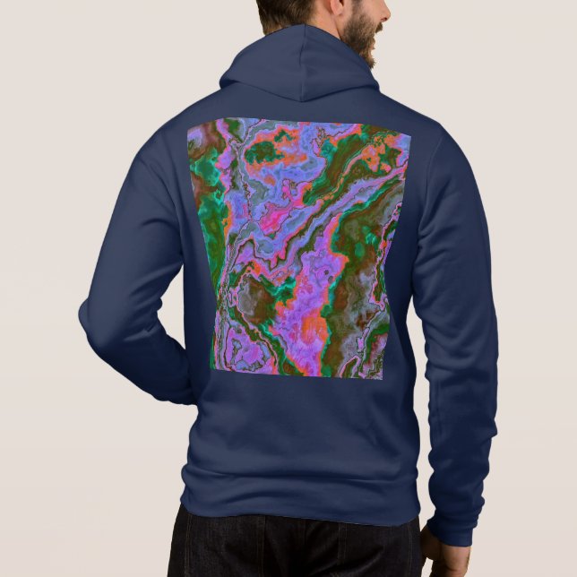 Sour Marble Hoodie T Shirt (Baksida)