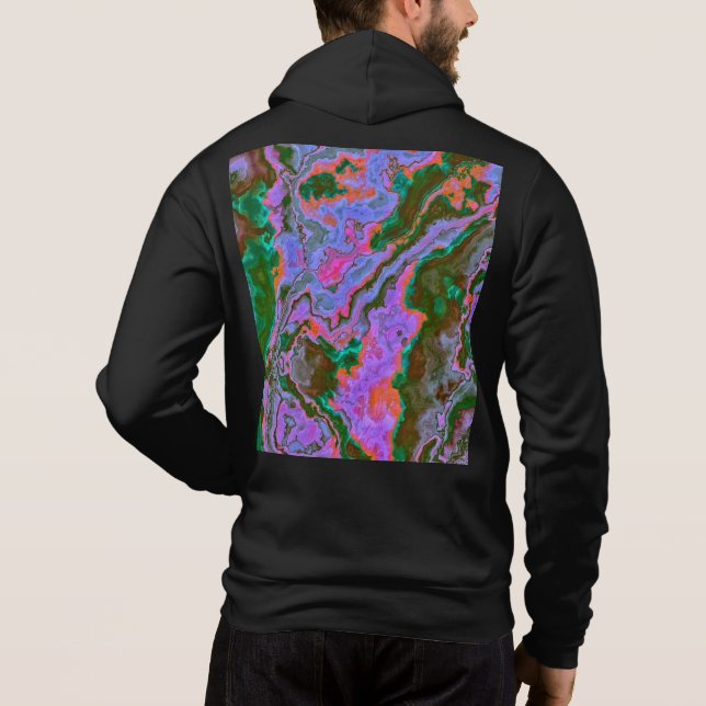Sour Marble Hoodie T Shirt (Baksida)