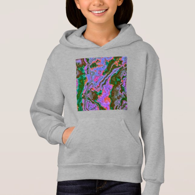 Sour Marble Hoodie T Shirt (Framsida)