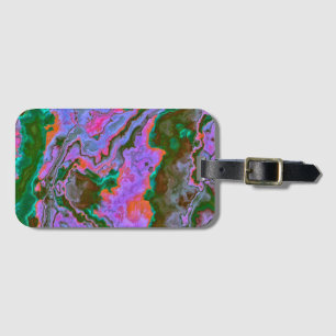 Sour Marble Luggage Tag Bagagebricka