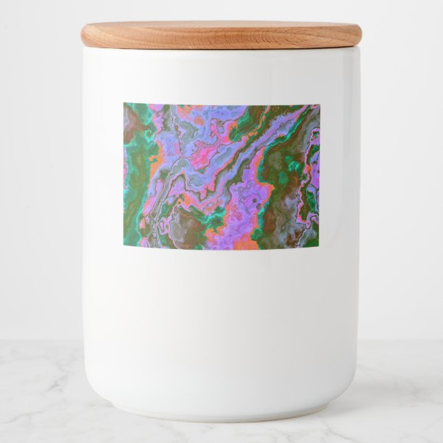 Sour Marble Mat Etiketter (Framsida)