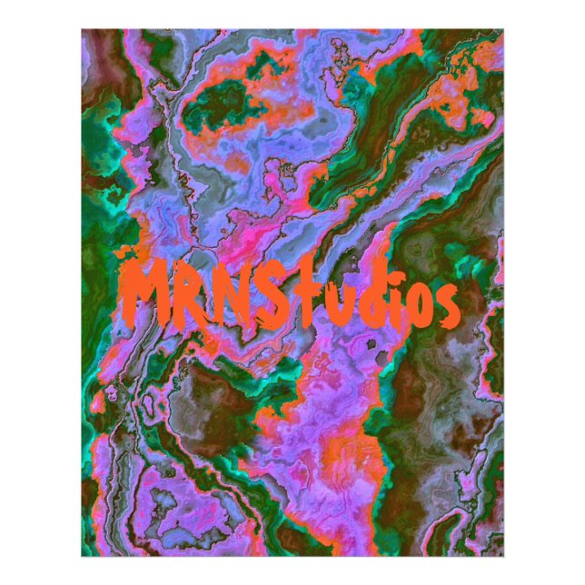 Sour Marble Photo Print Fototryck (Framsidan)