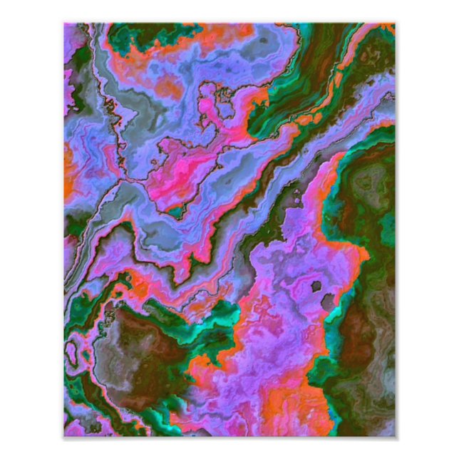 Sour Marble Photo Print Fototryck (Framsidan)