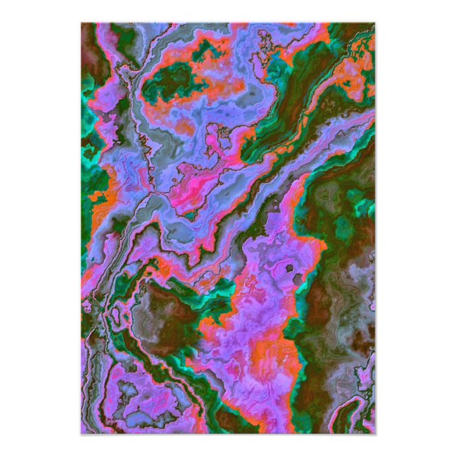 Sour Marble Photo Print Fototryck (Framsidan)