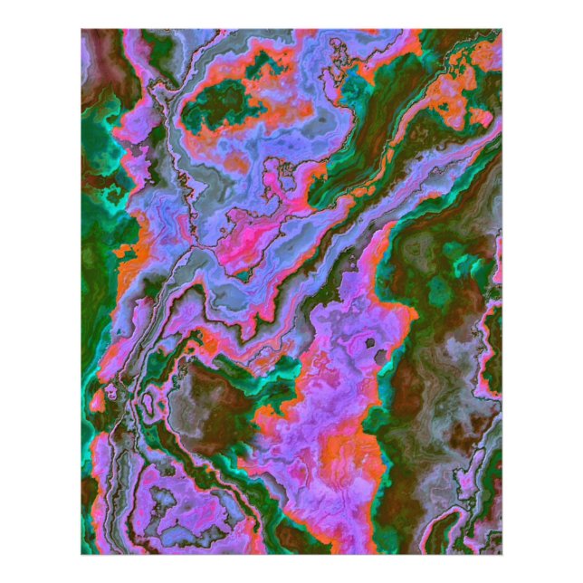 Sour Marble Photo Print Fototryck (Framsidan)