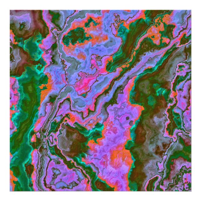 Sour Marble Photo Print Fototryck (Framsidan)
