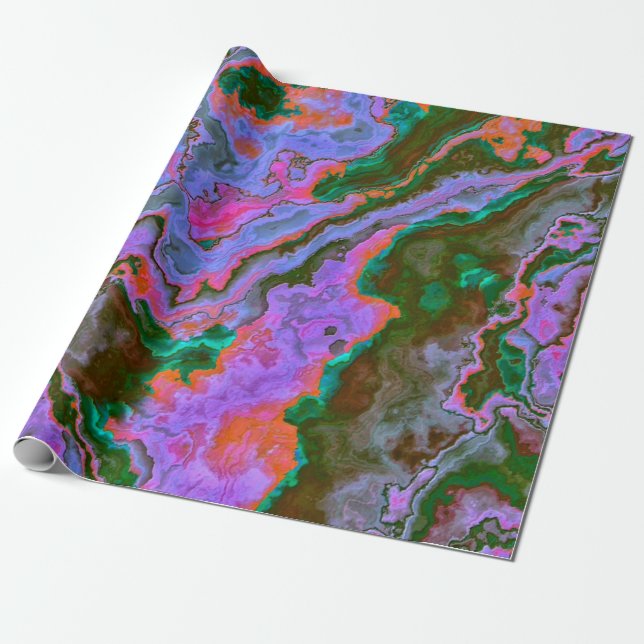 Sour Marble Presentpapper (Utrullad)