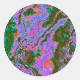 Sour Marble Runt Klistermärke