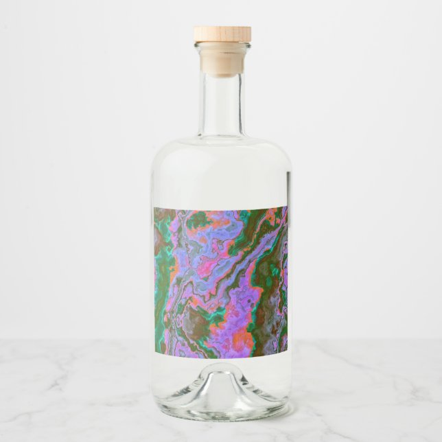Sour Marble Spritflaskor Etikett (Framsida)