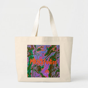 Sour Marble Tote Bag Jumbo Tygkasse