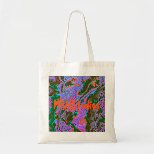 Sour Marble Tote Bag Tygkasse (Framsidan)