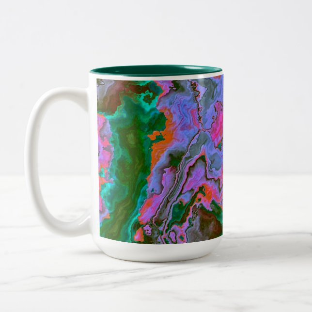 Sour Marble Two-Tone Coffee Mugg (Vänster)
