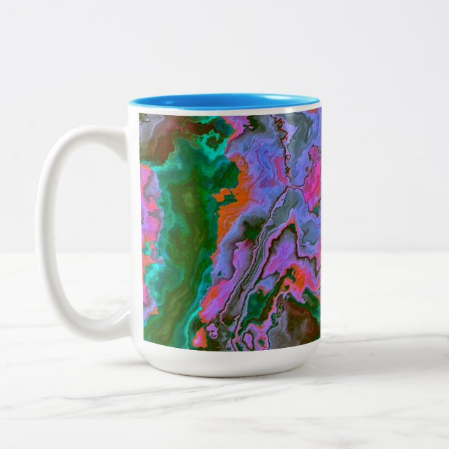 Sour Marble Two-Tone Coffee Mugg (Vänster)