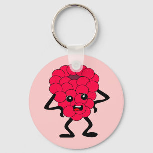 Sour Raspberry: Bad Fruit Gang Nyckelring