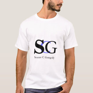 Sourav Ganguly (SCG) Tee Shirt