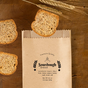 Sourdough Bread Bakery Business Modern Minimalist Stämpel