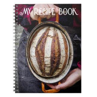 Sourdough Bread Loaf, Recipe Bok Anteckningsbok