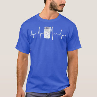 Sourdough Heartbeat Sourdough Starter I Bread Baki T Shirt