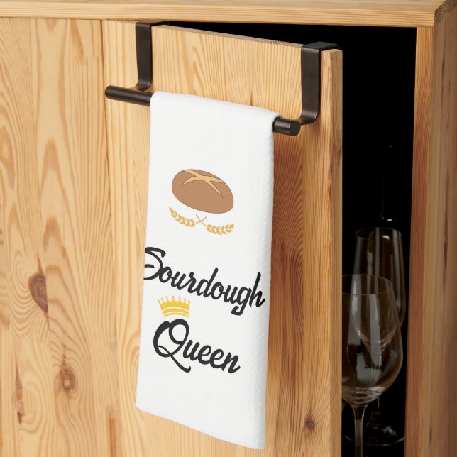 Sourdough Queen Kitchen Towel Kökshandduk (Thirds Fold)
