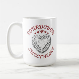 Sourdough Sweetheart – Funny Valentine Gift Kaffemugg