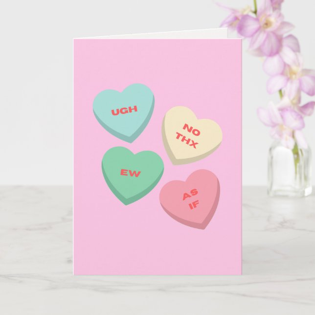 Sourhearts Anti-Valentine Day Kort (Orkide)