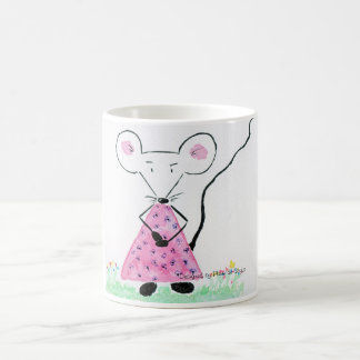 Souricette en fête pour le printemps kaffemugg