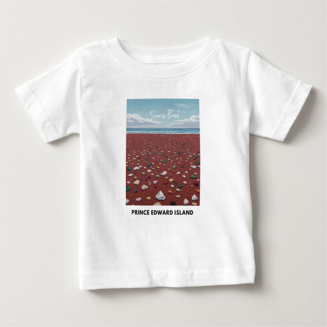 Souris Beach Seaglass T-Shirt (Framsida)