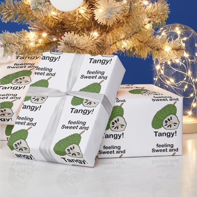 Soursop Frukter Känner Sig Söta Och Syrliga Presentpapper (Helgdagar)