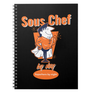 Sous Chef by Day, Superhjälte på natten Anteckningsbok