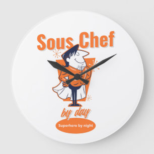 Sous Chef by Day, Superhjälte på natten Stor Klocka
