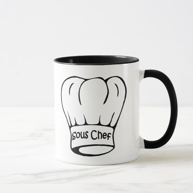 Sous Chef Coffee Mugg - Chef Gifts (Höger)