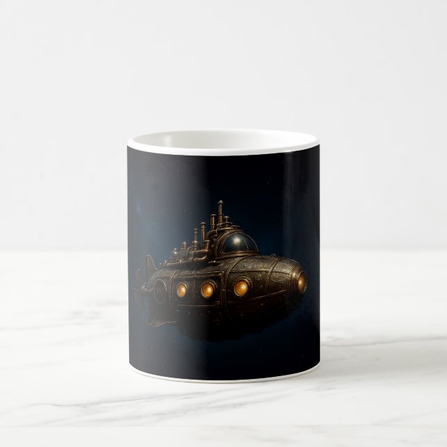 Sous-marin style Nautilus  Kaffemugg (Center)
